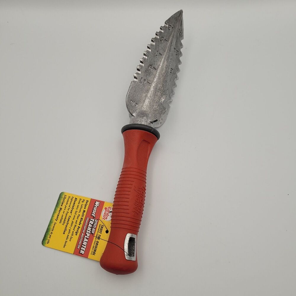 Garden Weasel Multi-Use Transplanter Garden Hand Tool Multi-Blade #91360